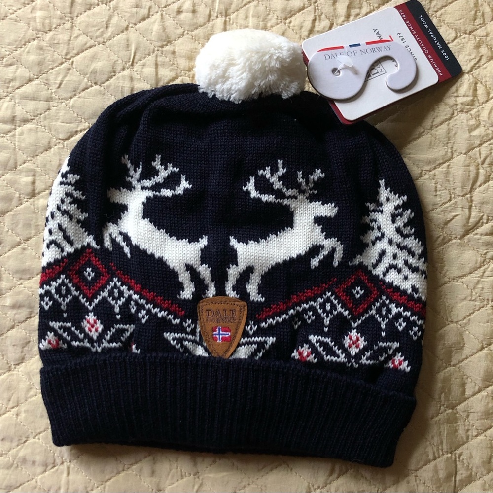 Dale of Norway Kid's Christmas Knit Pom Hat